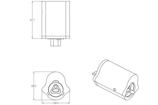 Vanma-Cylinder-Smart-Lock-wm-2000c-fhsx-dimensions